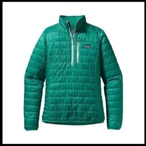 Patagonia Nano Puff Pullover Limited Edition Emerald Women's Small (S)